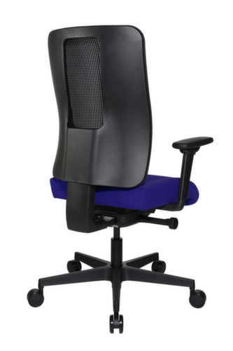 Topstar Bureaustoel Sitness Open X (N) Deluxe inkl. AL "TW2" met verschuifbare zitting, rugleuning met netbekleding, blauw