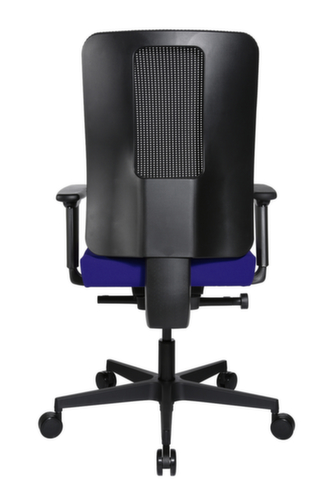 Topstar Bureaustoel Sitness Open X (N) Deluxe inkl. AL "TW2" met verschuifbare zitting, rugleuning met netbekleding, blauw