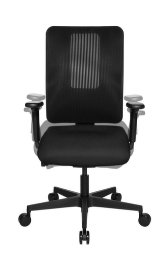 Topstar Bureaustoel Sitness Open X (N) Deluxe inkl. AL "TW2" met verschuifbare zitting, rugleuning met netbekleding, blauw