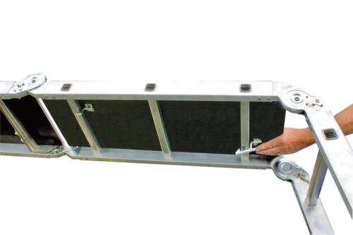 Krause Multifunctionele vouwladder STABILO® Professional, 4 x 3 sporten met profiel