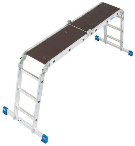 Krause Multifunctionele vouwladder STABILO® Professional, 4 x 3 sporten met profiel