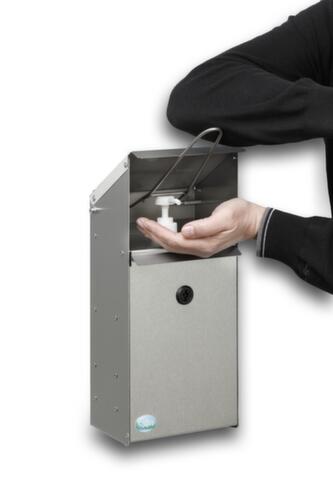 VAR Dispenser voor desinfectiemiddel HDS 41 voor wandmontage buitenshuis, met hefarm