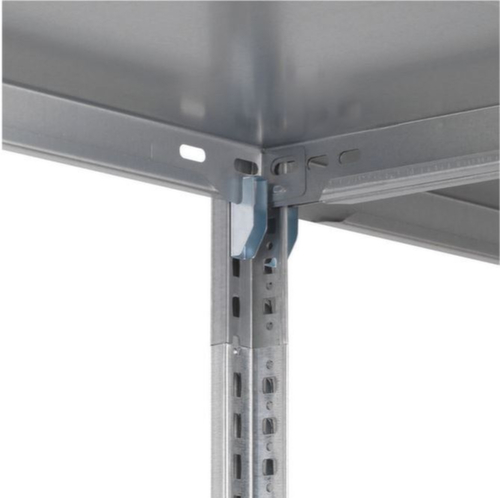 Magazijn-inhaakstelling ISIPACK©, hoogte x breedte x diepte 2000 x 1060 x 335 mm, 4 legborden