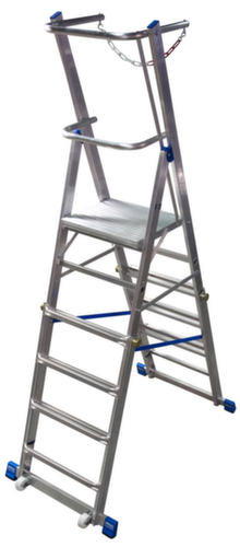 Krause Verrijdbare telescopische platformladder STABILO® Professional
