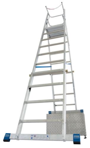 Krause Verrijdbare telescopische platformladder STABILO® Professional