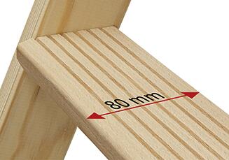 Hymer Houten trapladder