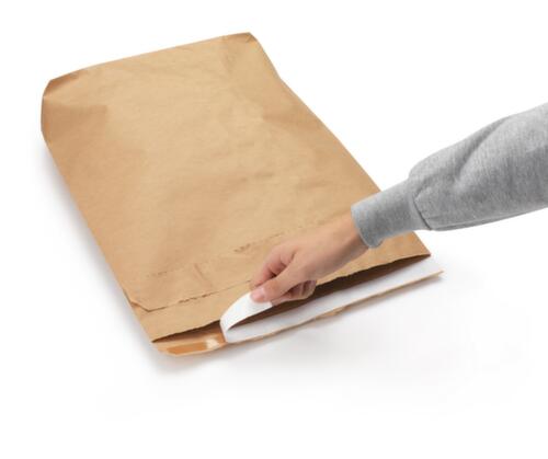 Hersluitbare envelop van 2 lagen kraftpapier