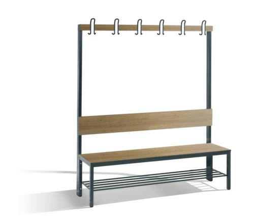 C+P Kleedkamerbank Basic Plus voor vochtige ruimtes