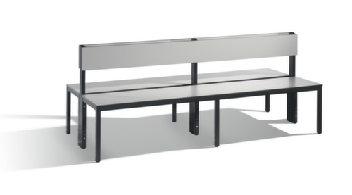 C+P Kleedkamerbank Basic Plus voor vochtige ruimtes