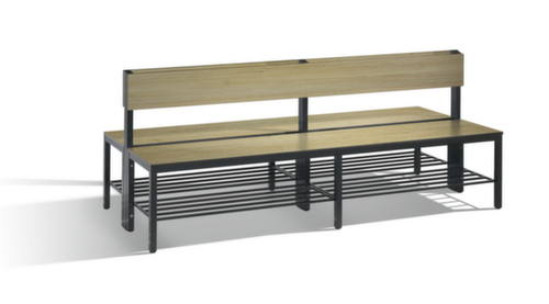 C+P Kleedkamerbank Basic Plus voor vochtige ruimtes