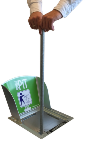 Sleutel voor Vloerasbak