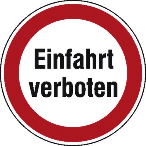 Verbodsbord combinatie SafetyMarking® "Toegang verboden, wandbord, standaard
