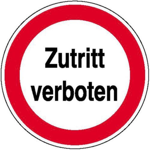 Verbodsbord conform Wegenverkeerswet