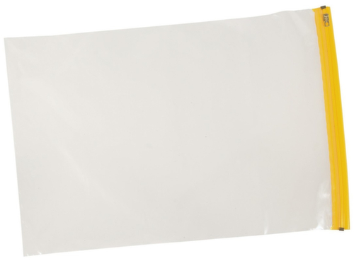 EICHNER Beschermhoes voor bouwplannen, transparant/geel, DIN SG