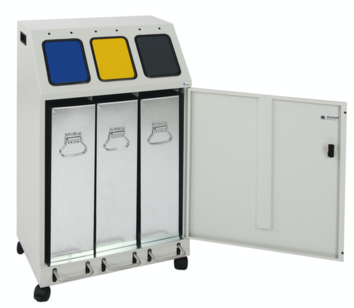 stumpf Compact afvalverzamelstation Triplex, 3 x 30 l