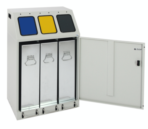 stumpf Compact afvalverzamelstation Triplex, 3 x 30 l