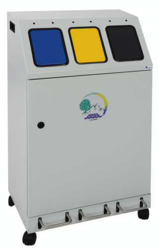 stumpf Compact afvalverzamelstation Triplex, 3 x 30 l