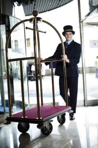 BS-ROLLEN Elastisch massief rubberen zwaarlastwiel tot 550 kg draagvermogen