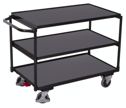 VARIOfit Tafelwagen 985x590 mm, draagvermogen 250 kg, 3 etages