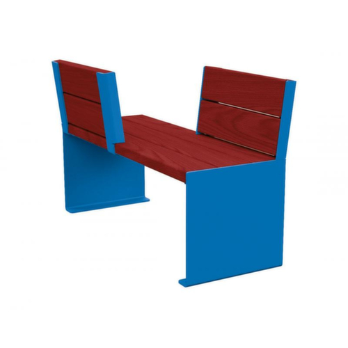 Tegenover elkaar staande bank Kube