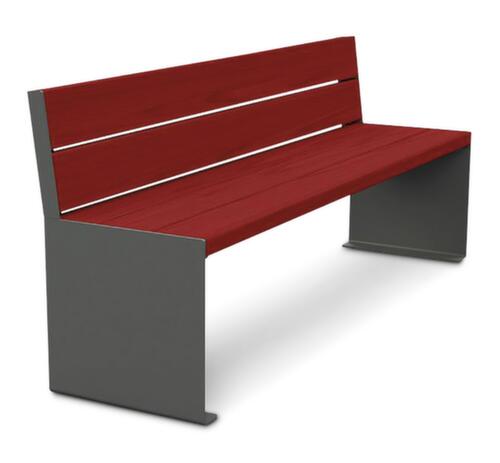 Bank Kube met zijpaneel