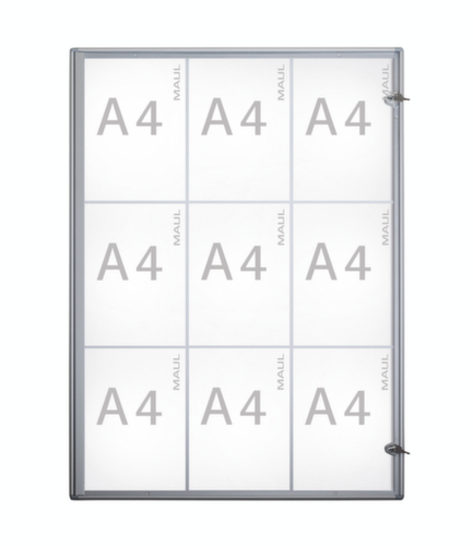 MAUL Wandvitrine MAULextraslim voor binnenshuis