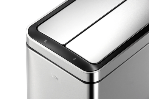 Sensorafvalbak EKO Deluxe Phantom van RVS, 30 l