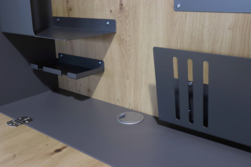 Uitklapbaar wandbureau Mini-Office