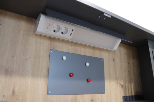 Uitklapbaar wandbureau Mini-Office