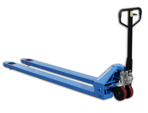 Hanselifter Pallethefwagen, 2000 kg draagvermogen, nylon/nylon