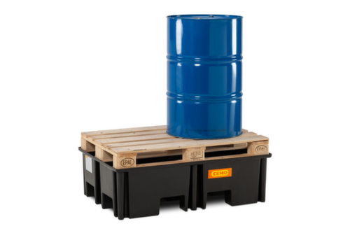 Cemo PE-opvangbak in europallet-afmetingen