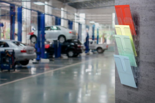 Durable Wandfolderhouder FLEXIPLUS voor DIN A4, 6 planken