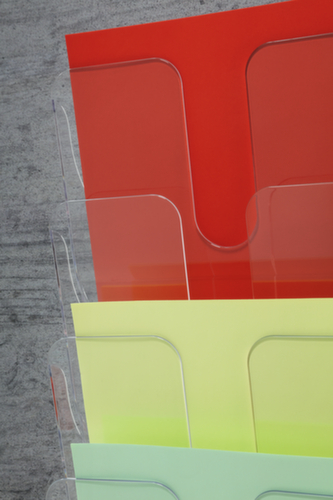 Durable Wandfolderhouder FLEXIPLUS voor DIN A4, 6 planken