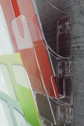 Durable Wandfolderhouder FLEXIPLUS voor DIN A4, 6 planken