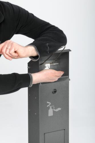 VAR Dispenser voor desinfectiemiddel HDS 115 voor buitenshuis, met hefarm