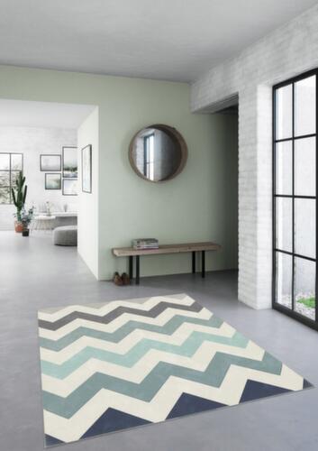 Paperflow Licht vloerkleed Canvas van meerkleurig garen