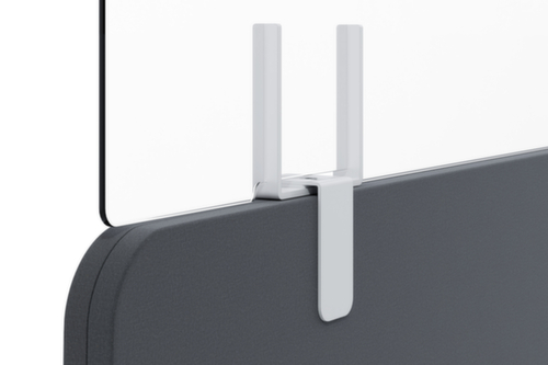 Paperflow Hygiënescherm voor tafelscheidingswand, hoogte x breedte 270 x 1370 mm