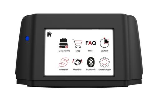 Extra stille droogzuiger ERA PRO met interactief touchdisplay