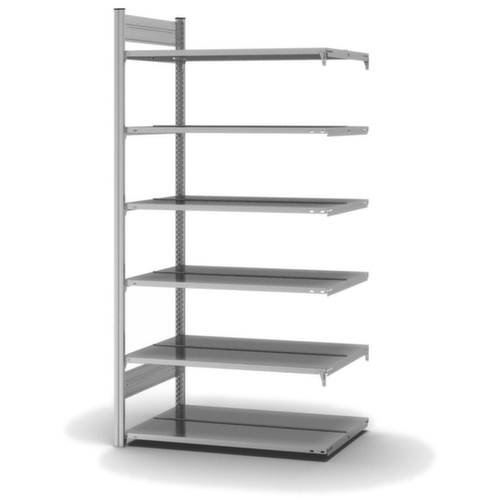 hofe Boutloos vijlrek Bevestigingsgebied voor gebruik aan beide zijden, 6 vloer, met corrosiebeschermende zinklaag