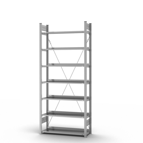 hofe Inhaakstelling voor dossiers, 7 vloer, met corrosiebeschermende zinklaag