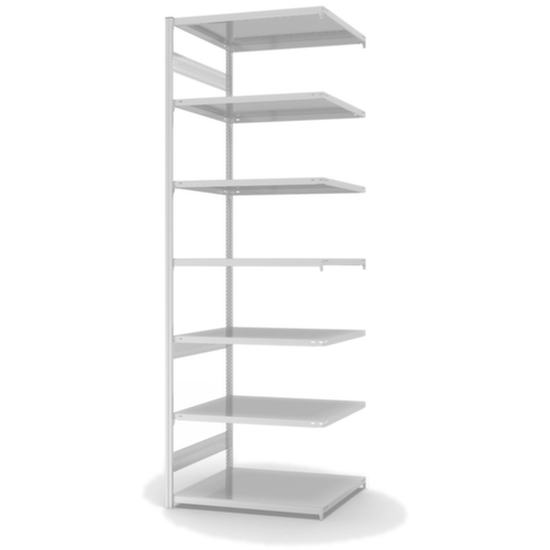 hofe Traversestelling in standaard uitvoering, hoogte x breedte x diepte 3000 x 1010 x 835 mm, 7 legborden