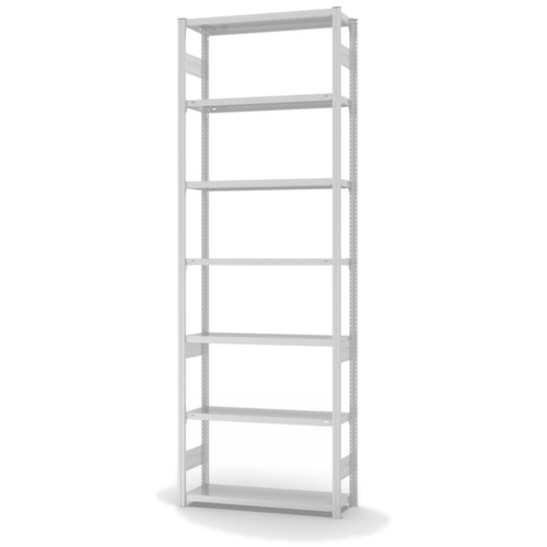 hofe Traversestelling in middelzware uitvoering, hoogte x breedte x diepte 3000 x 1060 x 335 mm, 7 legborden