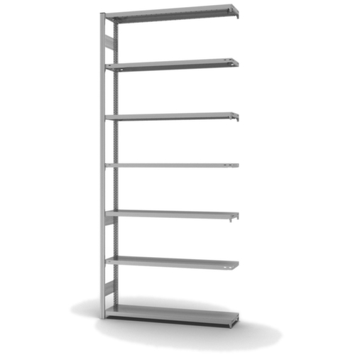 hofe Traversestelling in middelzware uitvoering, hoogte x breedte x diepte 3000 x 1310 x 335 mm, 7 legborden