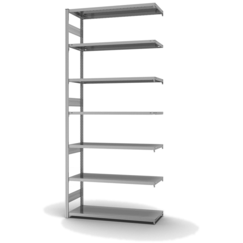 hofe Traversestelling in zware uitvoering, hoogte x breedte x diepte 3000 x 1310 x 535 mm, 7 legborden