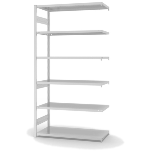 hofe Traversestelling in zware uitvoering, hoogte x breedte x diepte 2500 x 1310 x 635 mm, 6 legborden