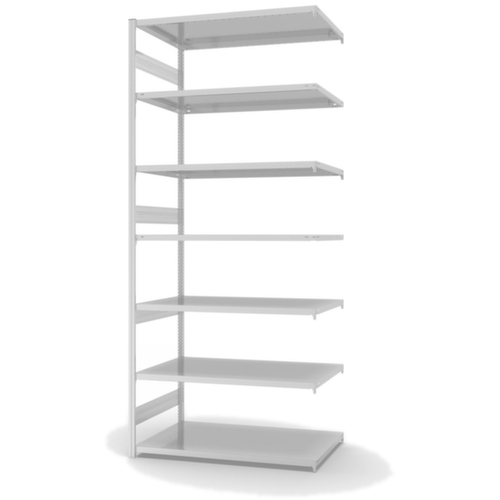 hofe Traversestelling in zware uitvoering, hoogte x breedte x diepte 3000 x 1310 x 835 mm, 7 legborden