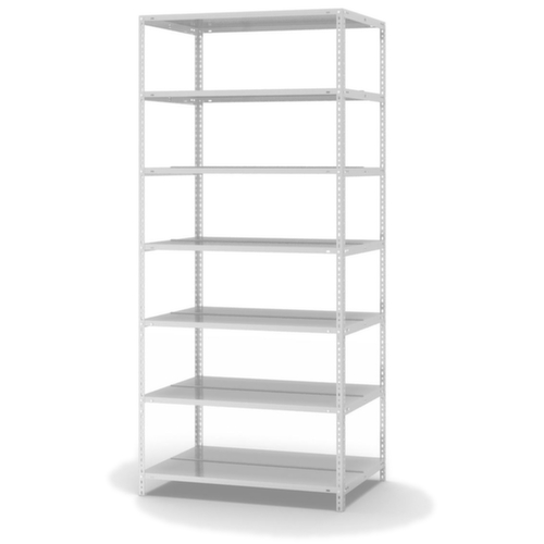 hofe Inschroefbare vijlplank voor gebruik aan beide zijden, 7 vloer, RAL7035 lichtgrijs