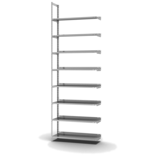 hofe Schroefstelling voor dossiers aanbouwsectie, 8 vloer, met corrosiebeschermende zinklaag