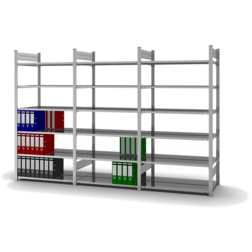 hofe Boutloos vijlrek Bevestigingsgebied voor gebruik aan beide zijden, 6 vloer, met corrosiebeschermende zinklaag