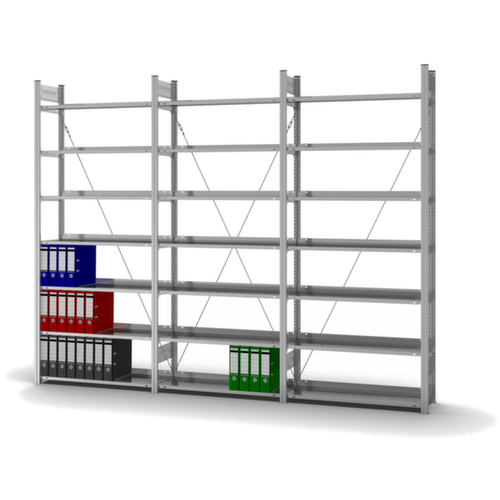 hofe Inhaakstelling voor dossiers, 7 vloer, met corrosiebeschermende zinklaag